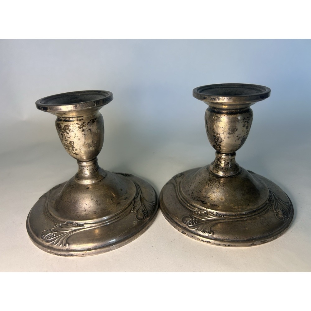 Sterling Silver Spring Glory International Weighted Reinforced 241 Candlesticks